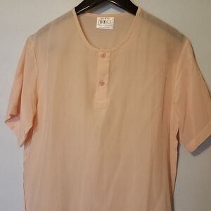 BOCCI vintage silk blouse. Size small